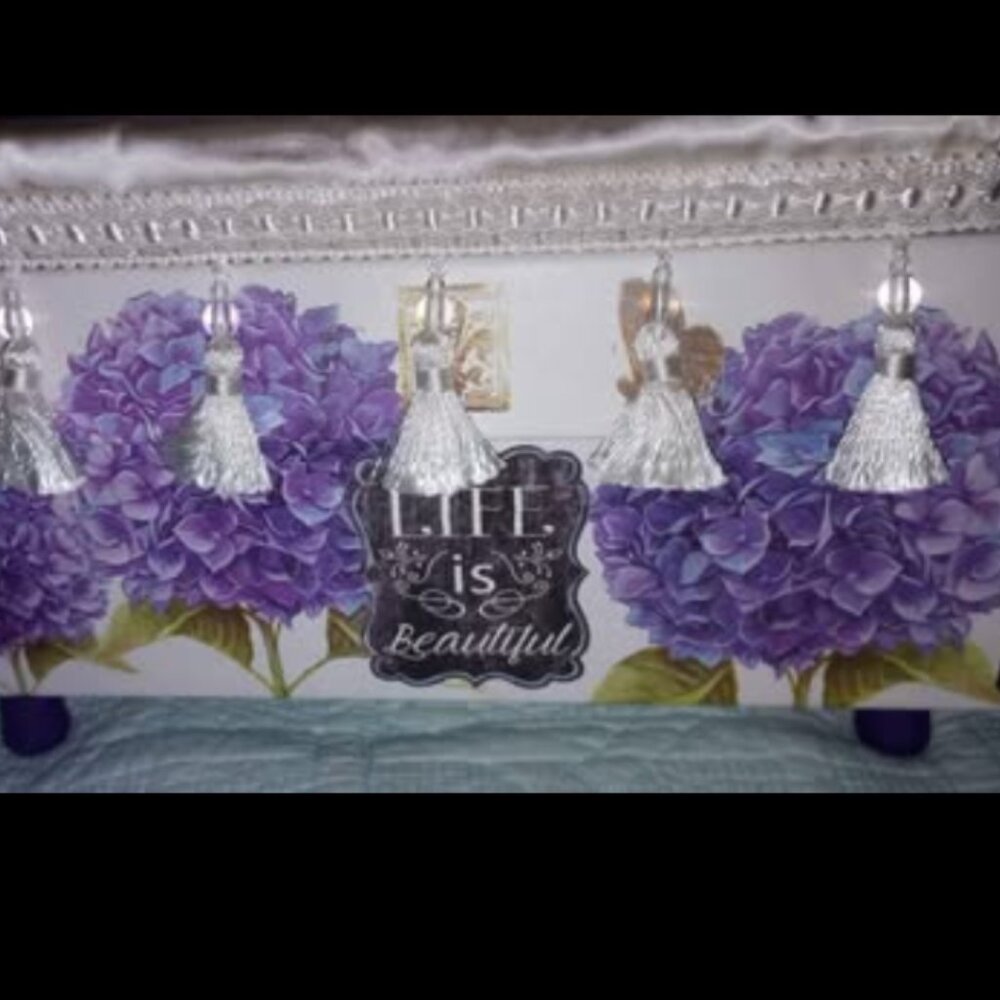 Hydrangea Decorative Jewelry/Trinket/Storage Box